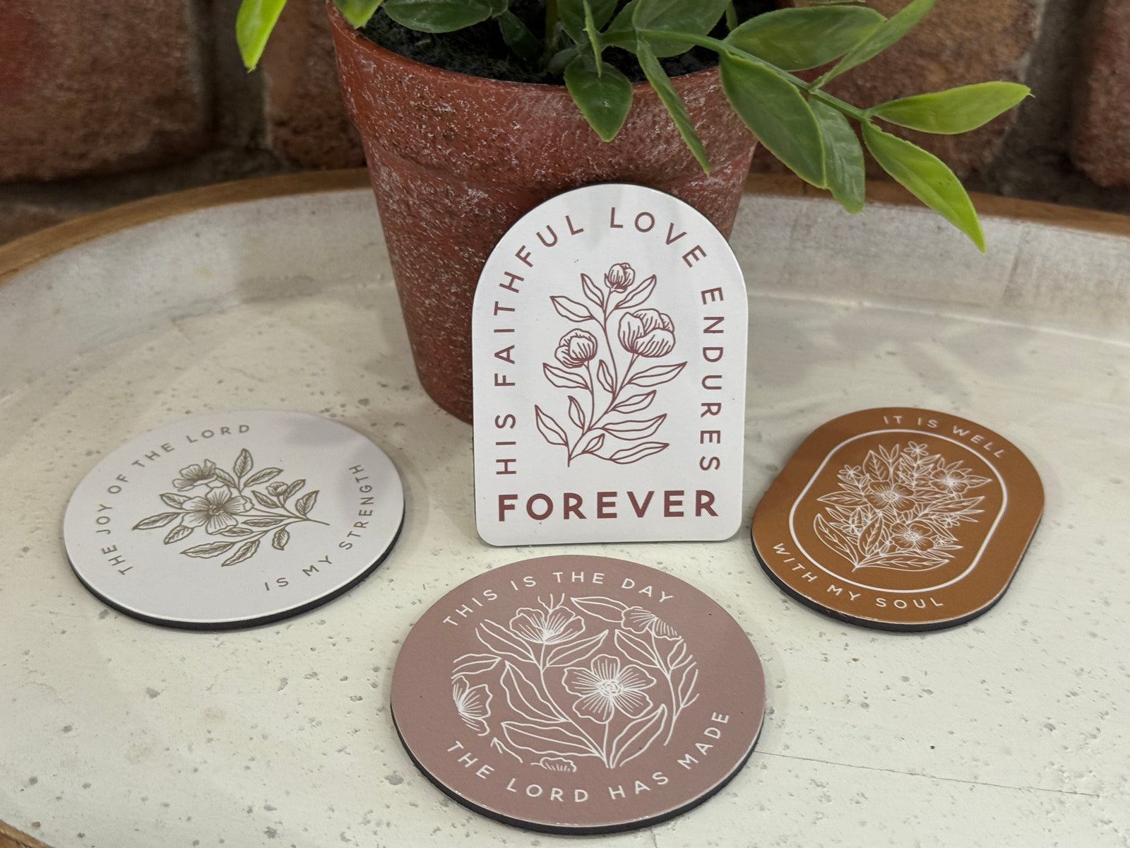 Floral Encouragement Magnet Collection