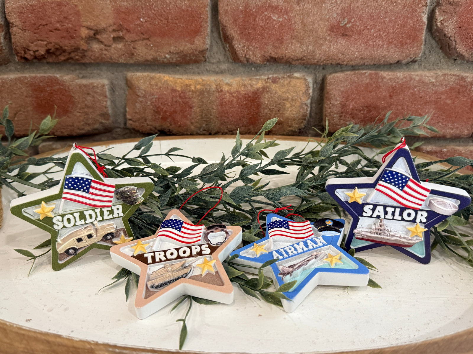 Military Ornaments - 4 Styles