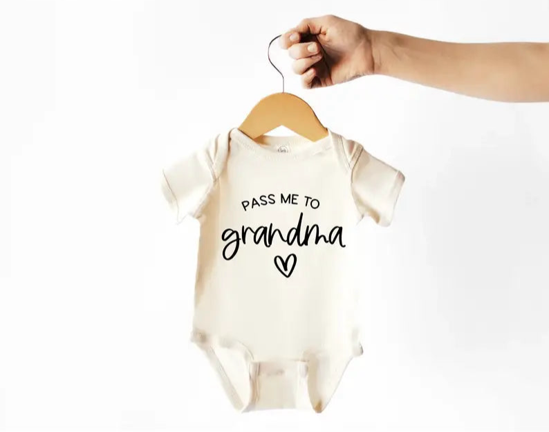 Pass Me To Grandma Baby Bodysuit