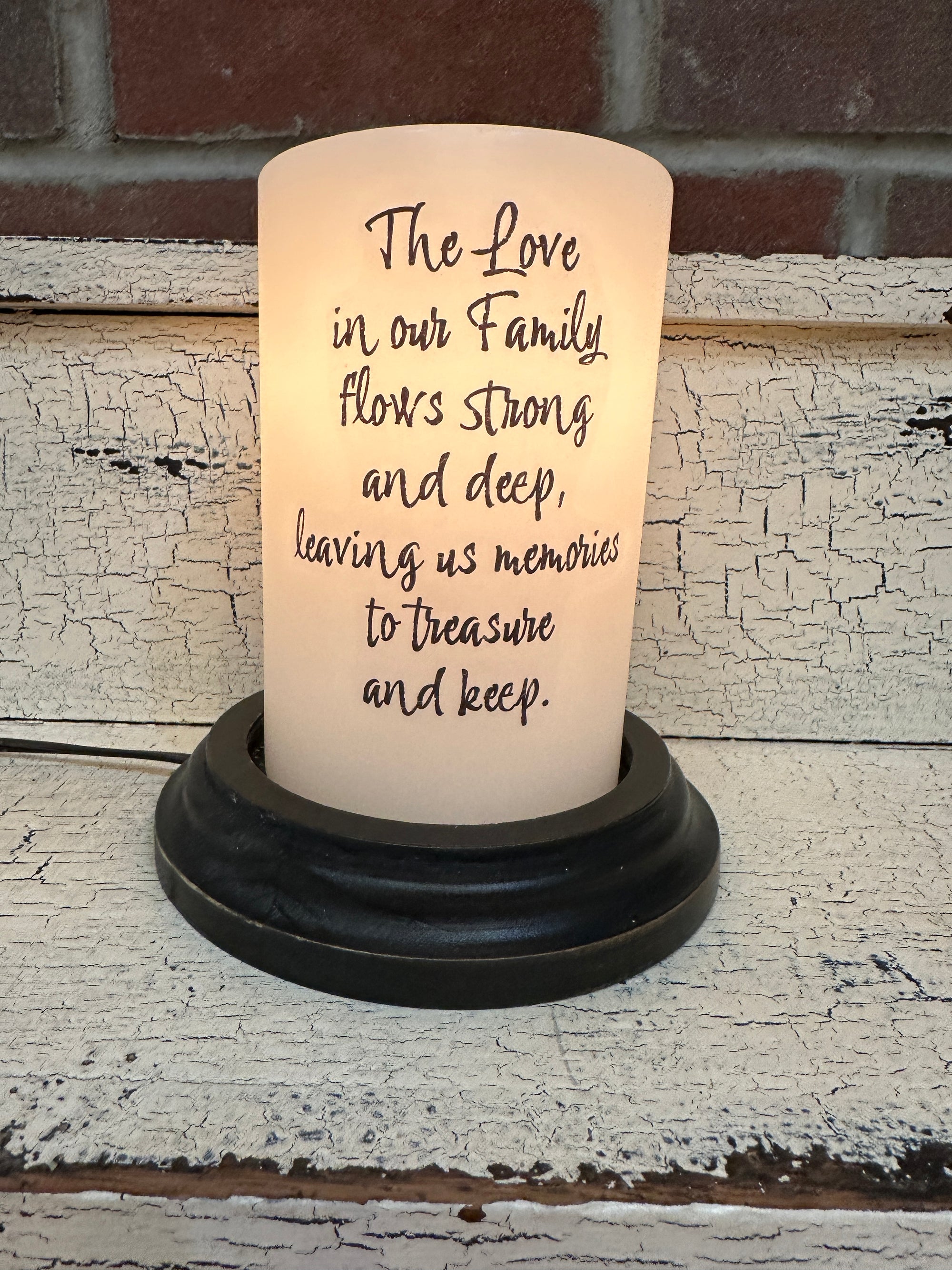 Love of Family Candle Sleeve