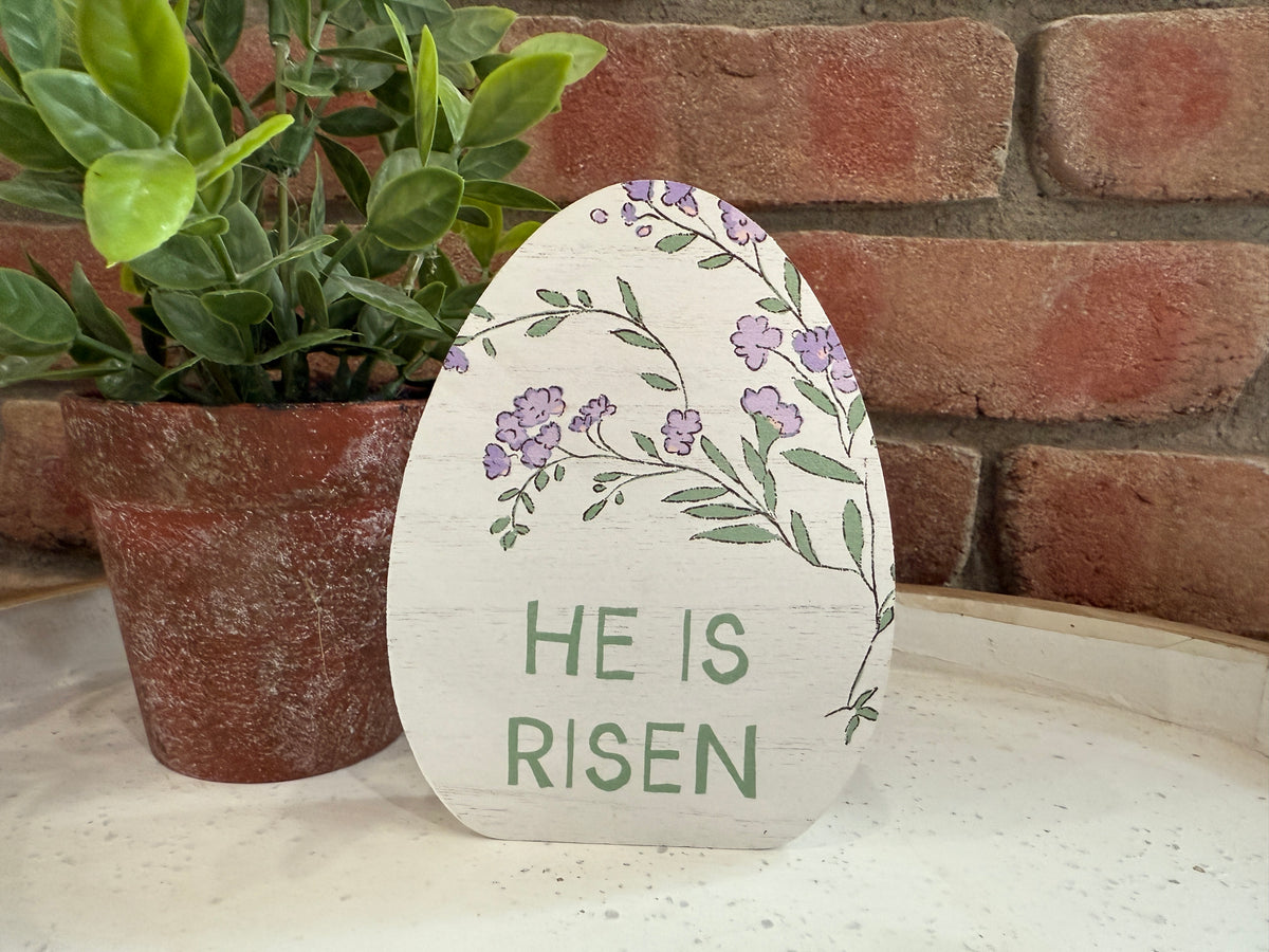 He is Risen Egg