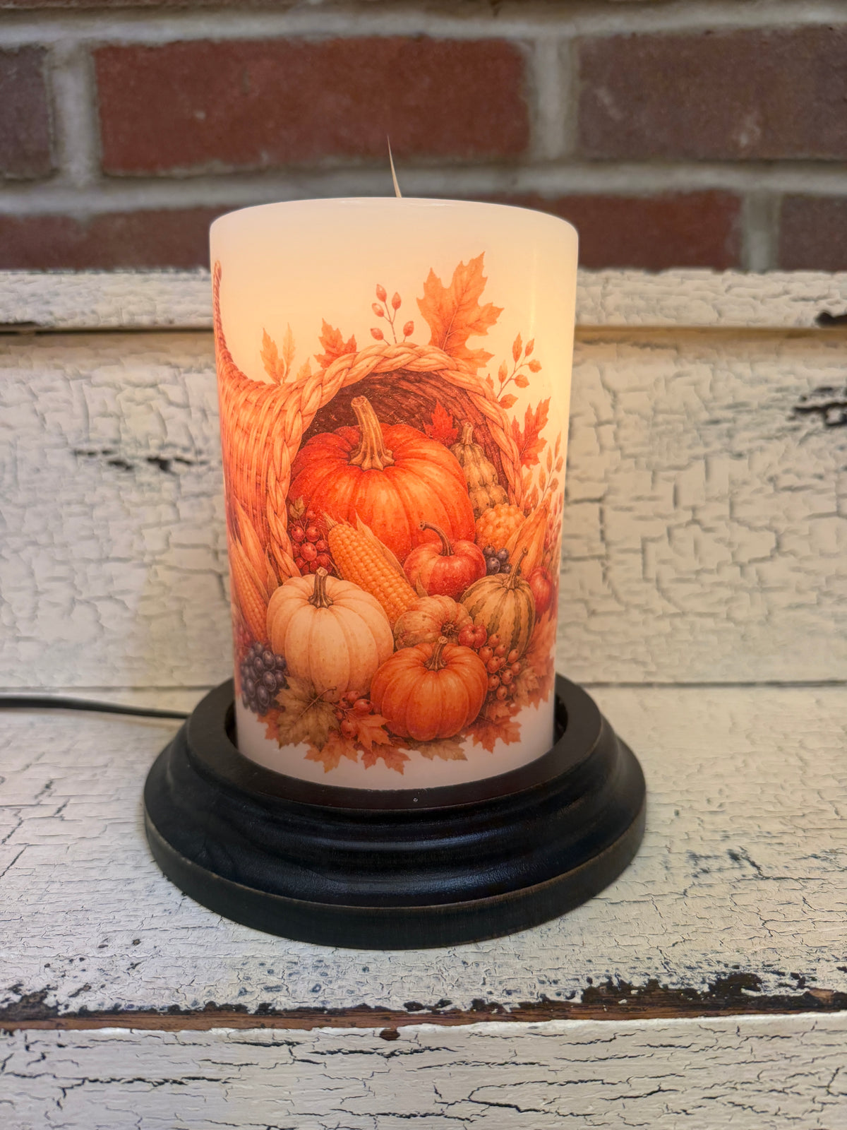 Pumpkin Patch Market Candle Sleeve