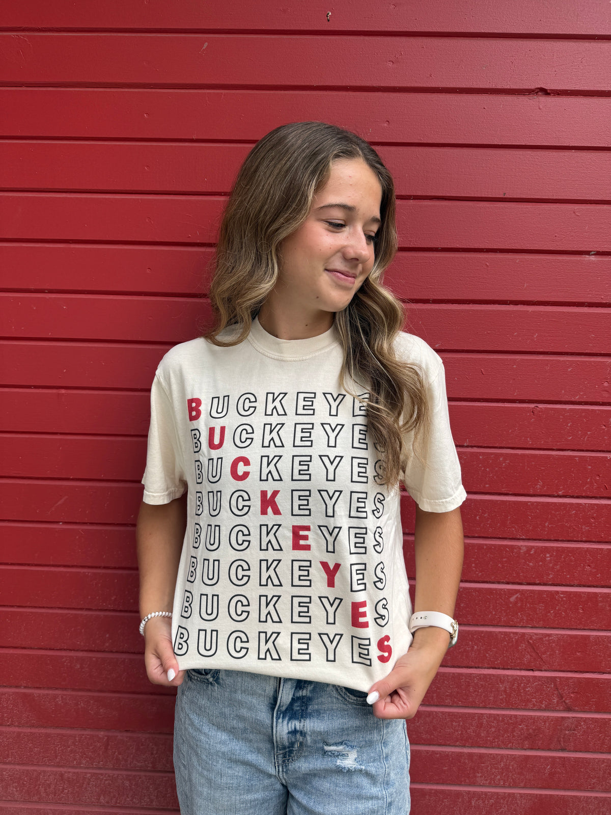 Buckeyes Outlined Tee