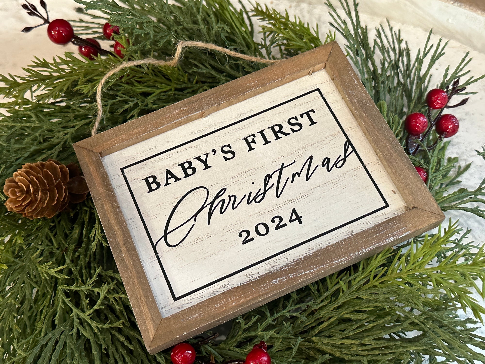 Baby’s First Christmas 2024 Ornament