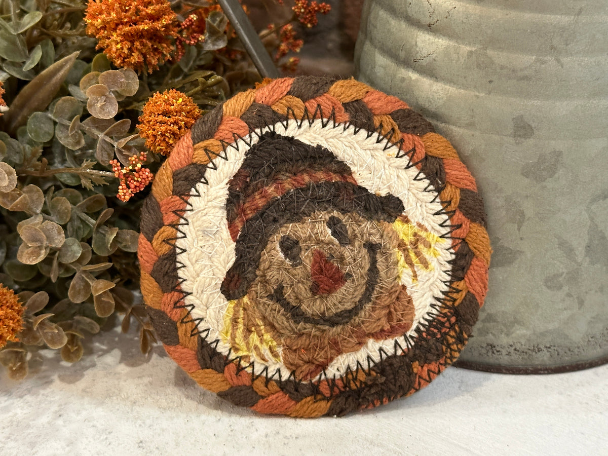 Scarecrow Coasters - Set of 4