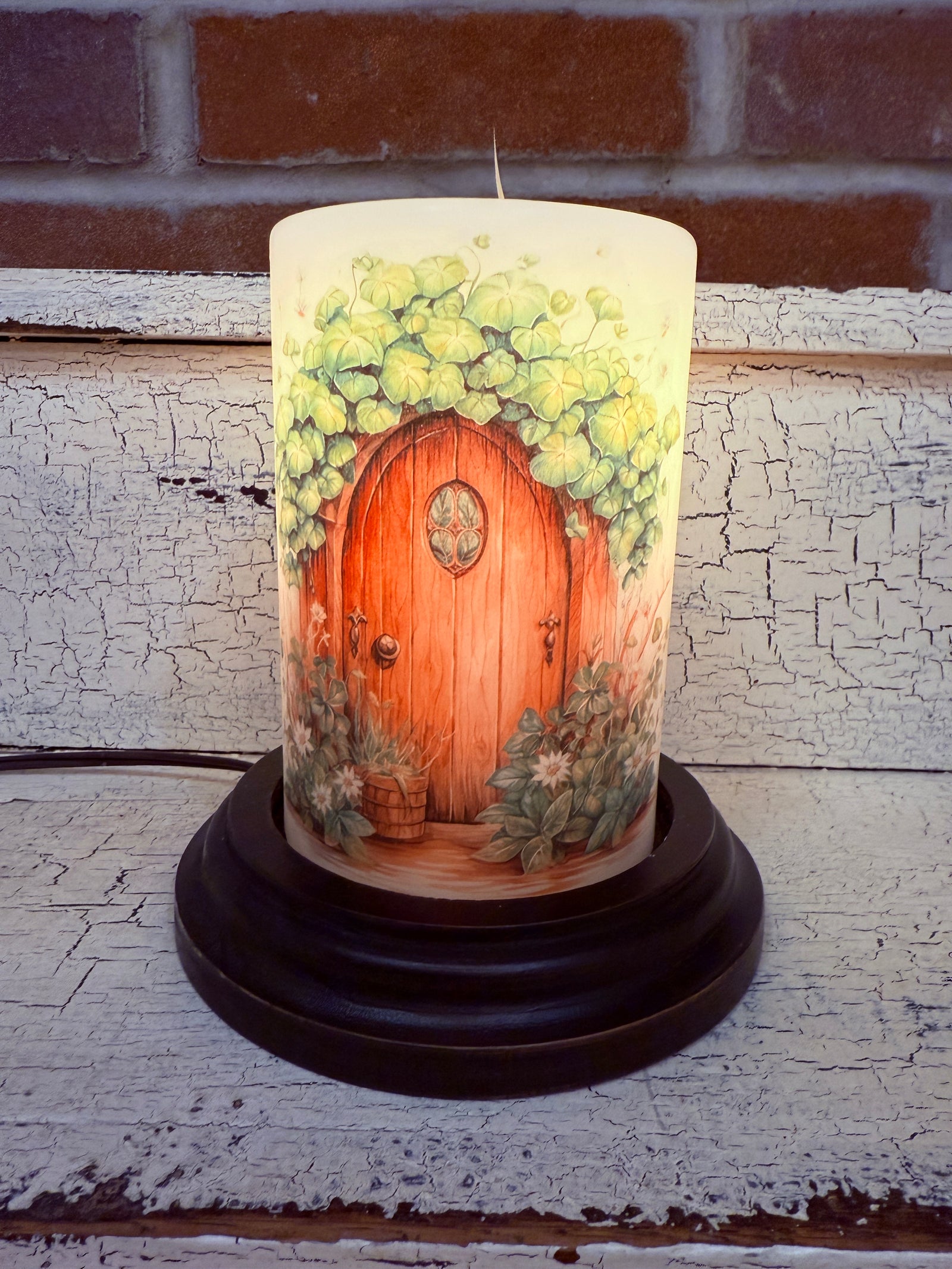 Irish Door Candle Sleeve