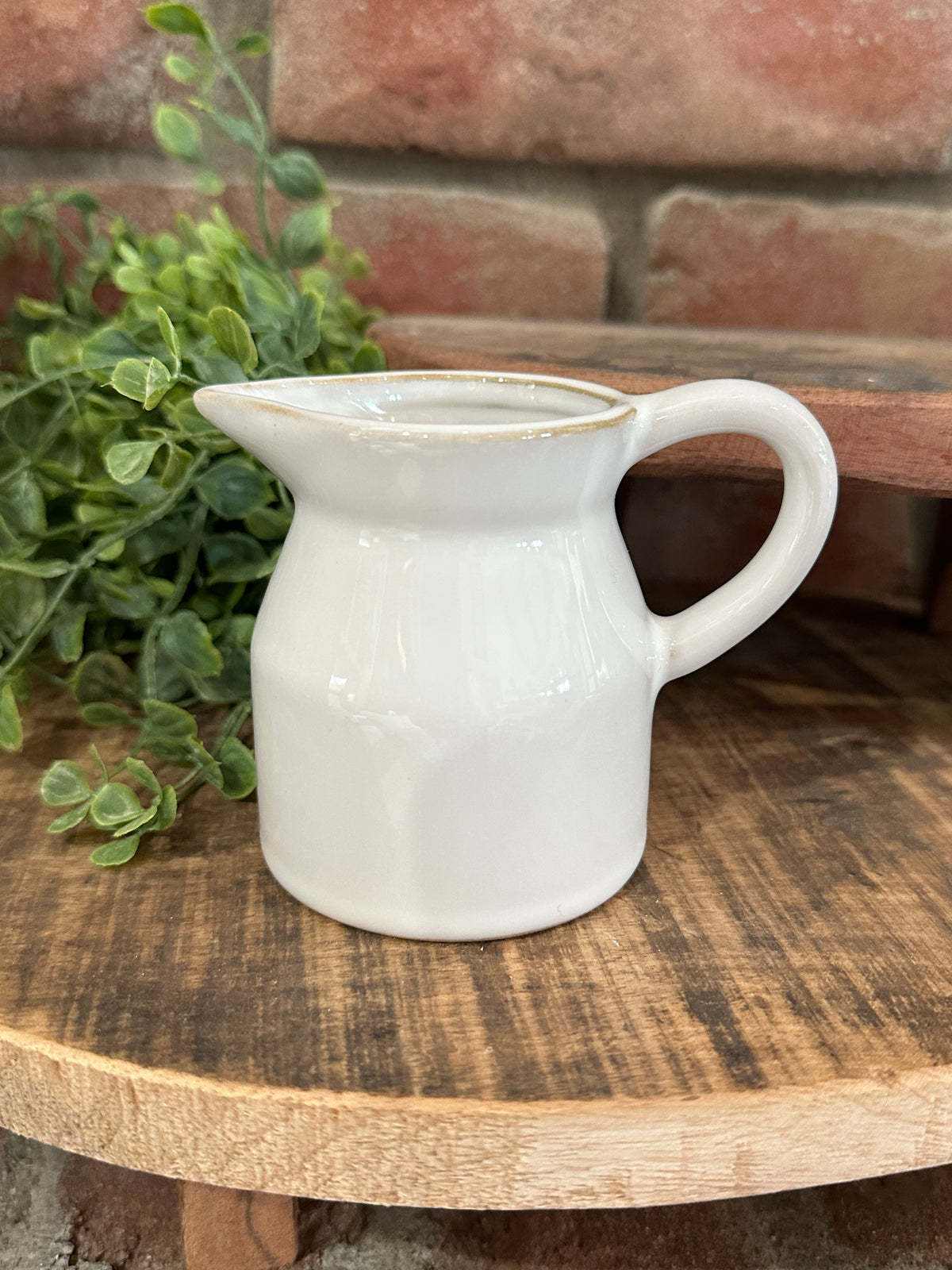 Ceramic Mini Pitcher - the olde farmstead