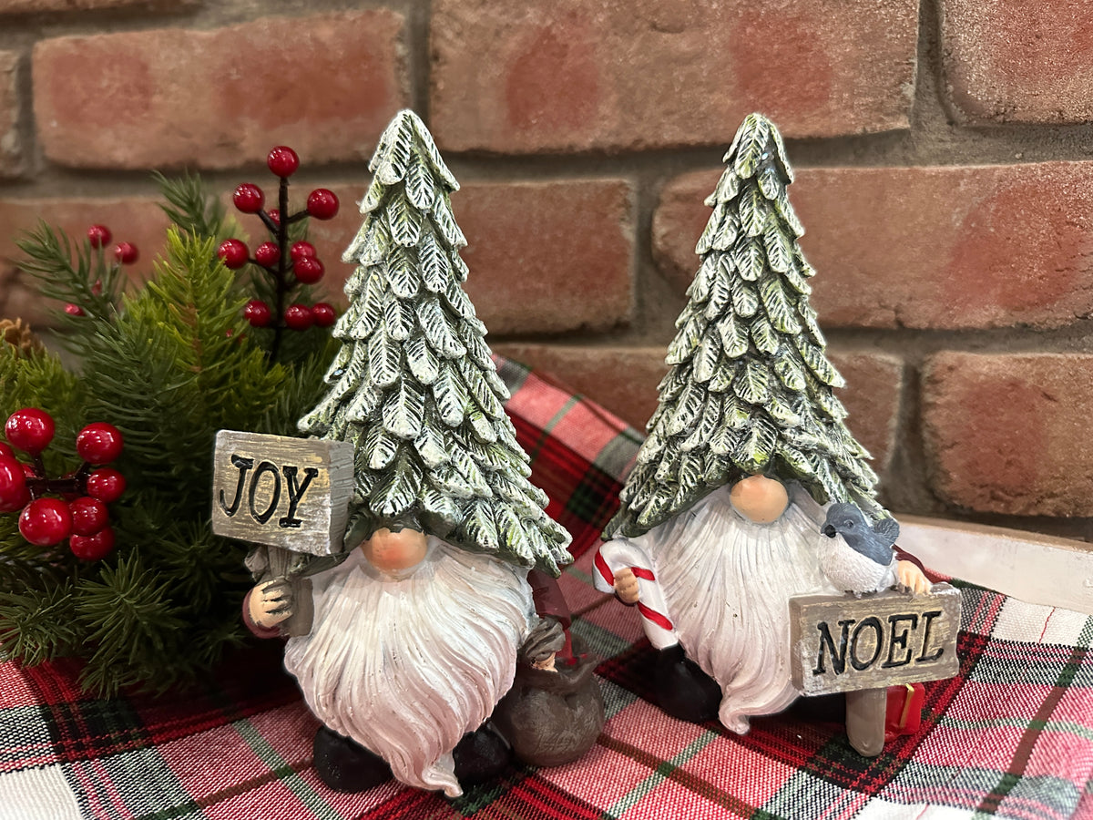 Holiday Gnome Figurine - Two Styles