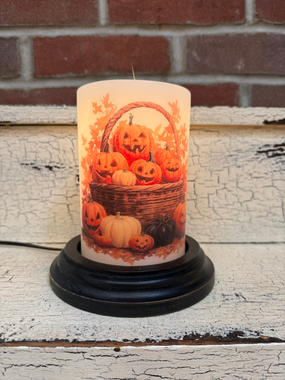 Basket of Jacks Candle Sleeve