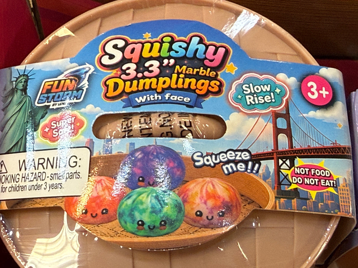 Fun Storm Marbled Squishy Dumpling