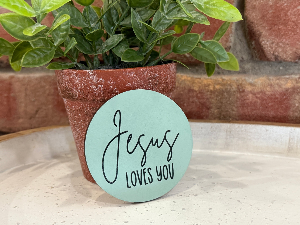 Jesus Loves You Magnet - 3 Styles
