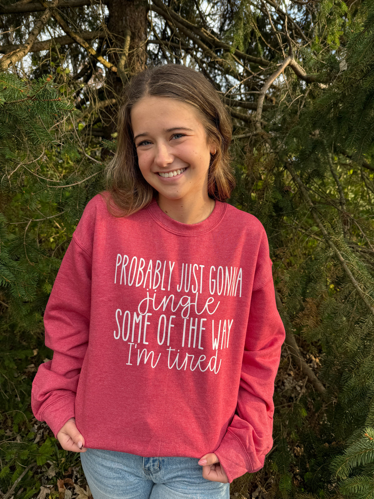 Jingle Some of the Way Graphic Sweatshirt