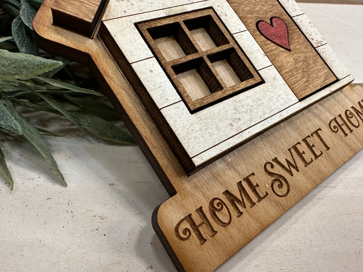 Handmade Home Sweet Home Ornament