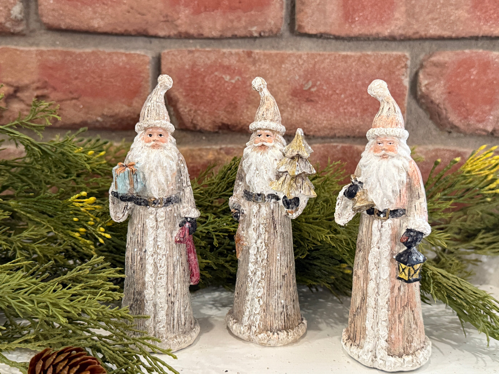 Gold Santa Figurine - 3 Styles