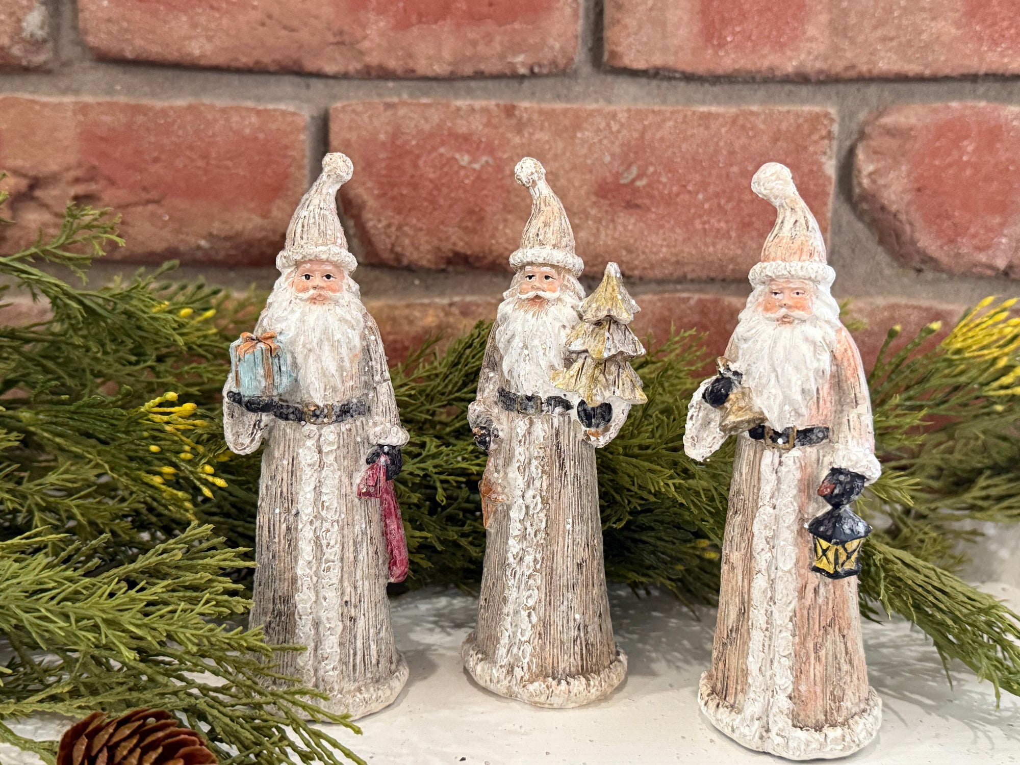 Gold Santa Figurine - 3 Styles