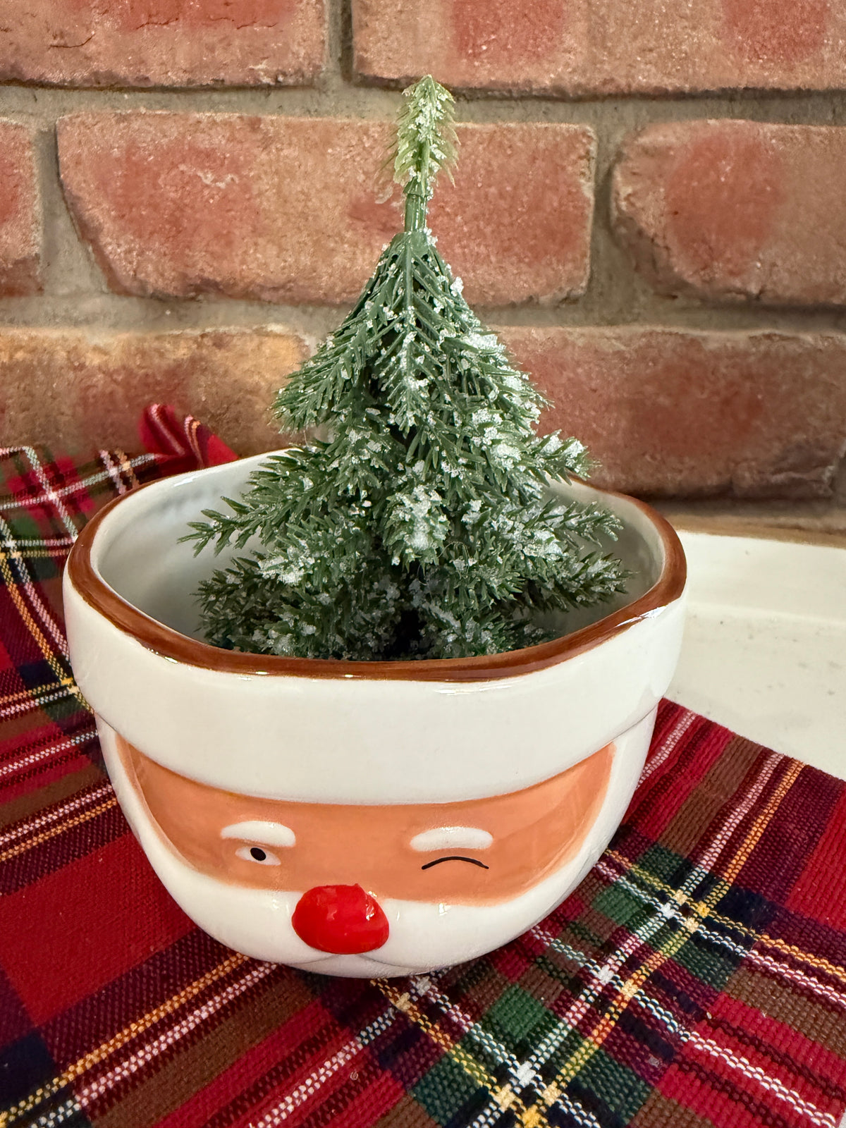 Santa Head Mixing Bowl - Small
