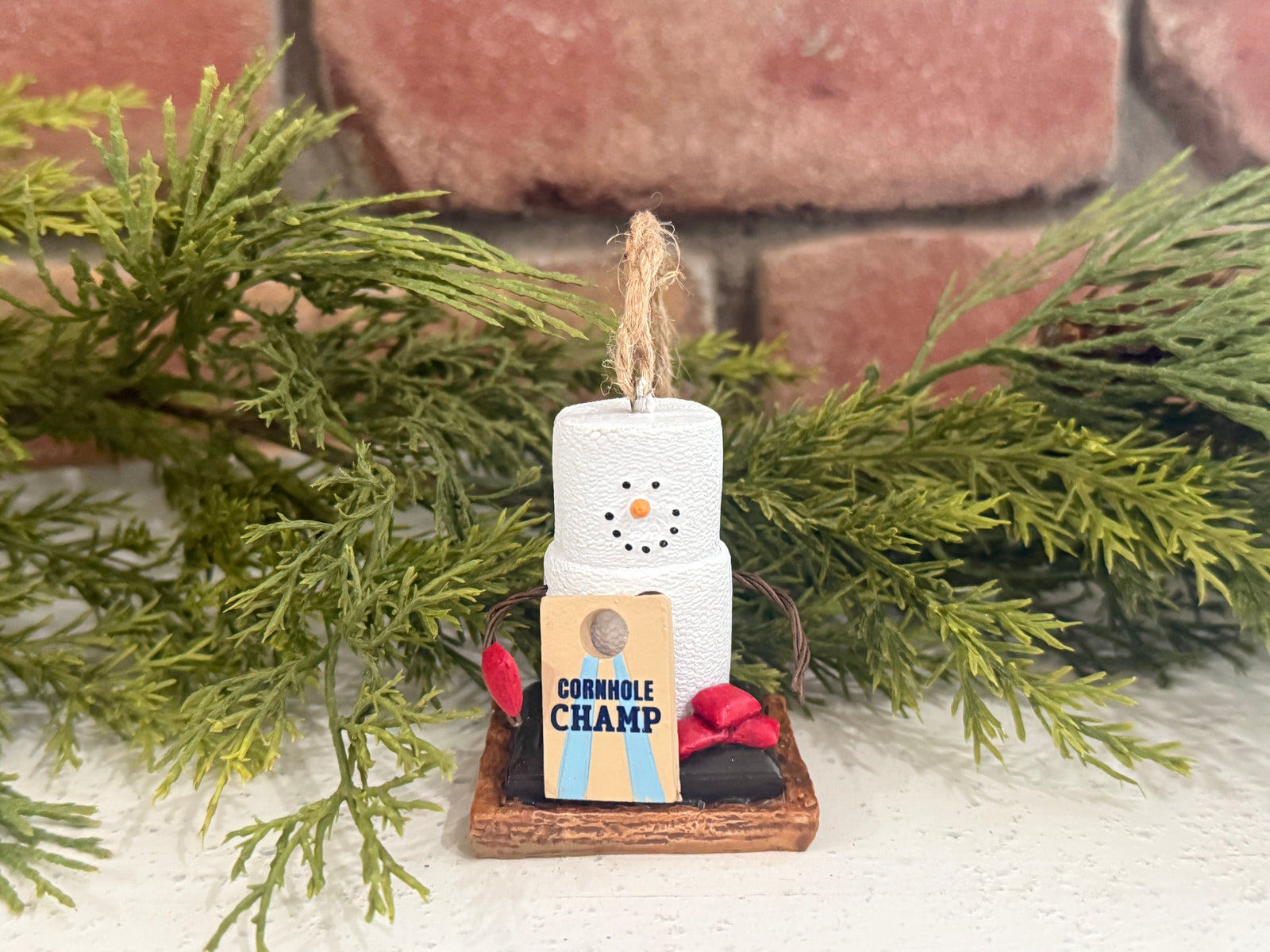 S’mores Cornhole Champ Ornament