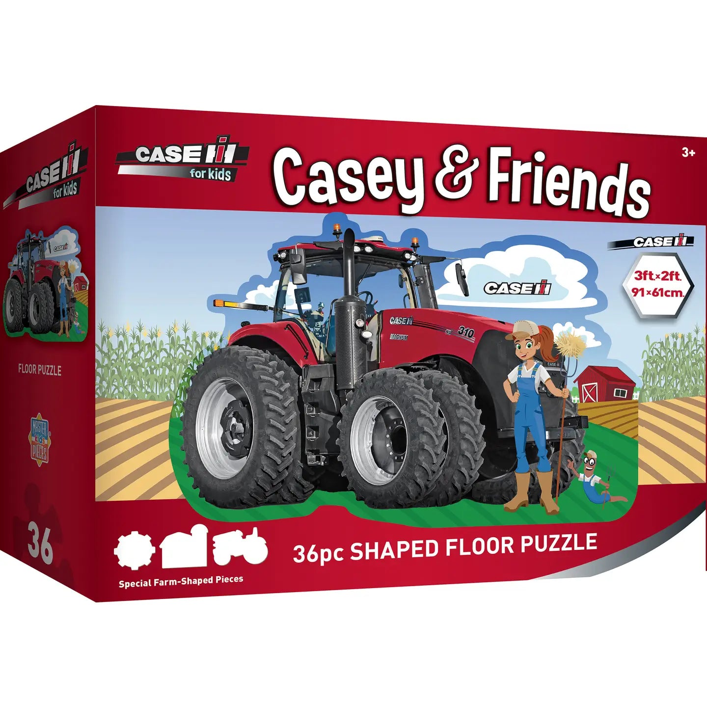 Case Ih tractor 36 piece puzzle