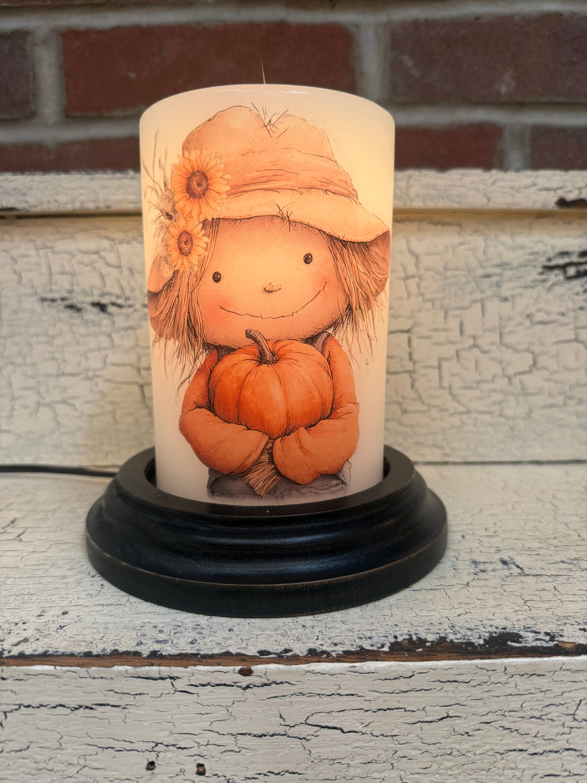 Maddie Scarecrow Candle Sleeve