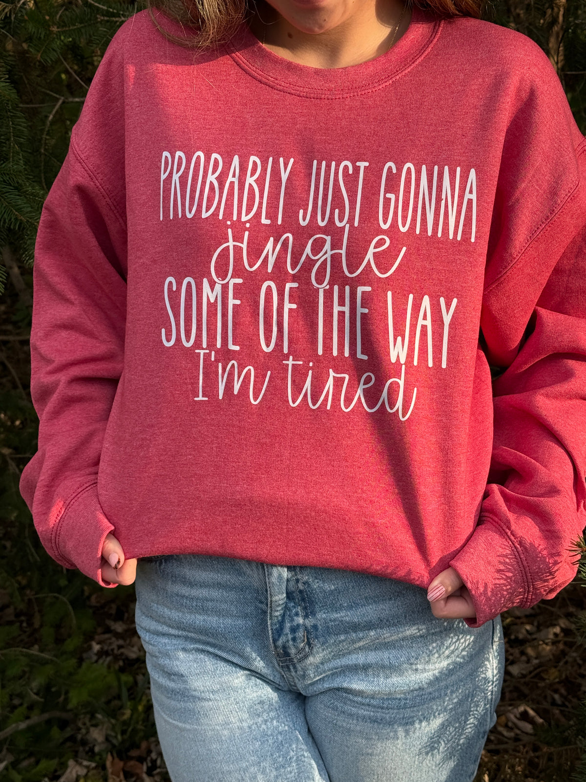 Jingle Some of the Way Graphic Sweatshirt