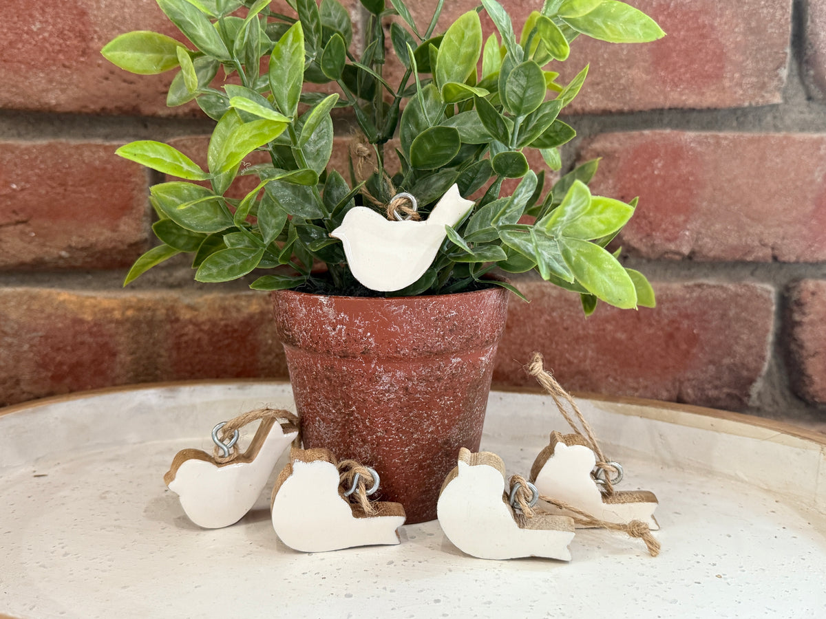 Wooden Bird Ornament