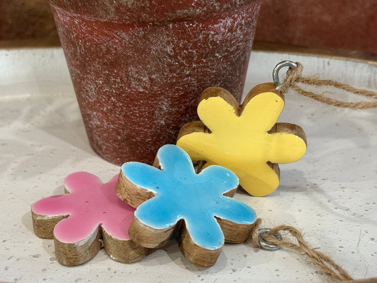 Spring Flower Ornaments - 5 Styles