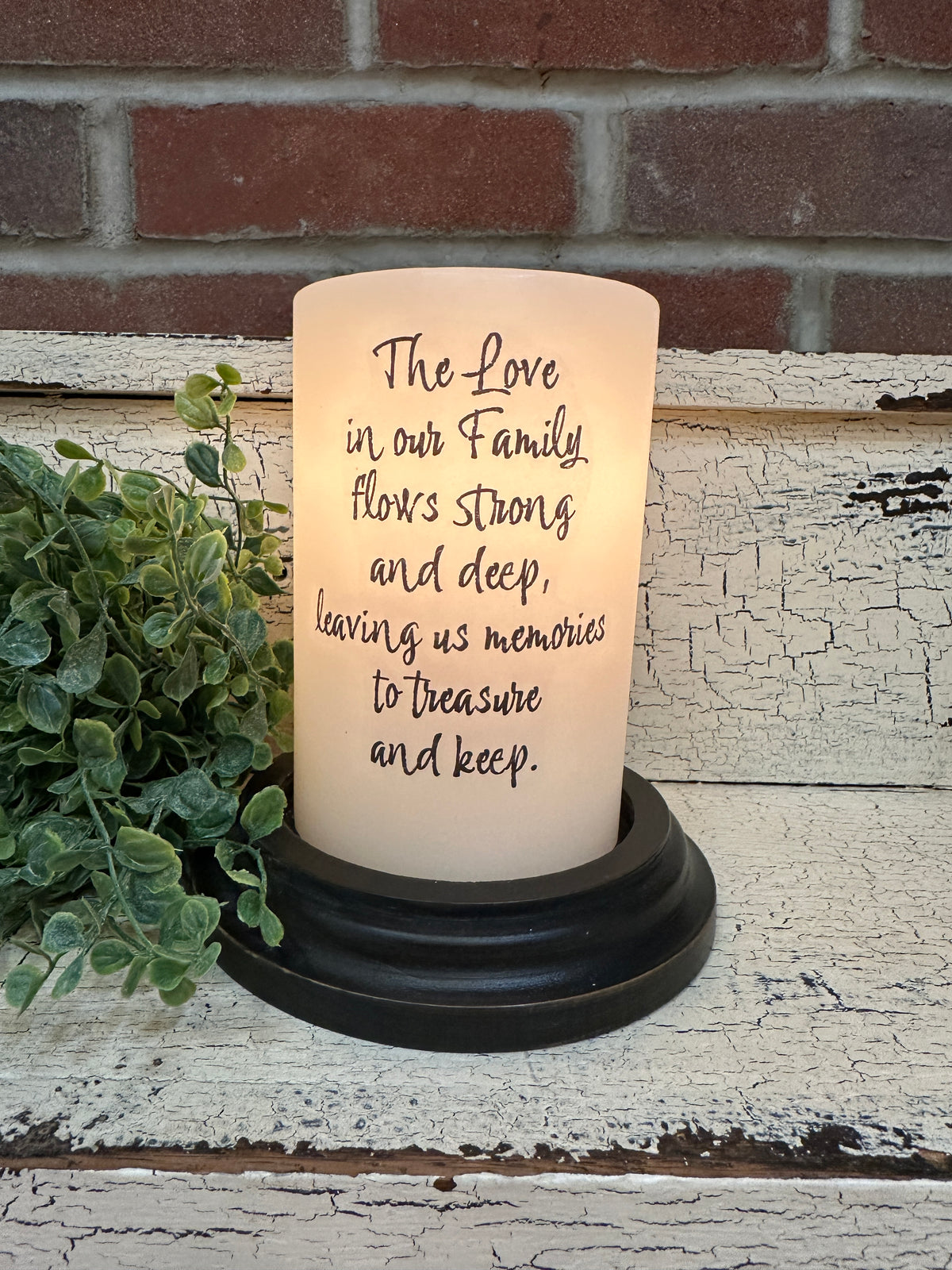 Love of Family Candle Sleeve