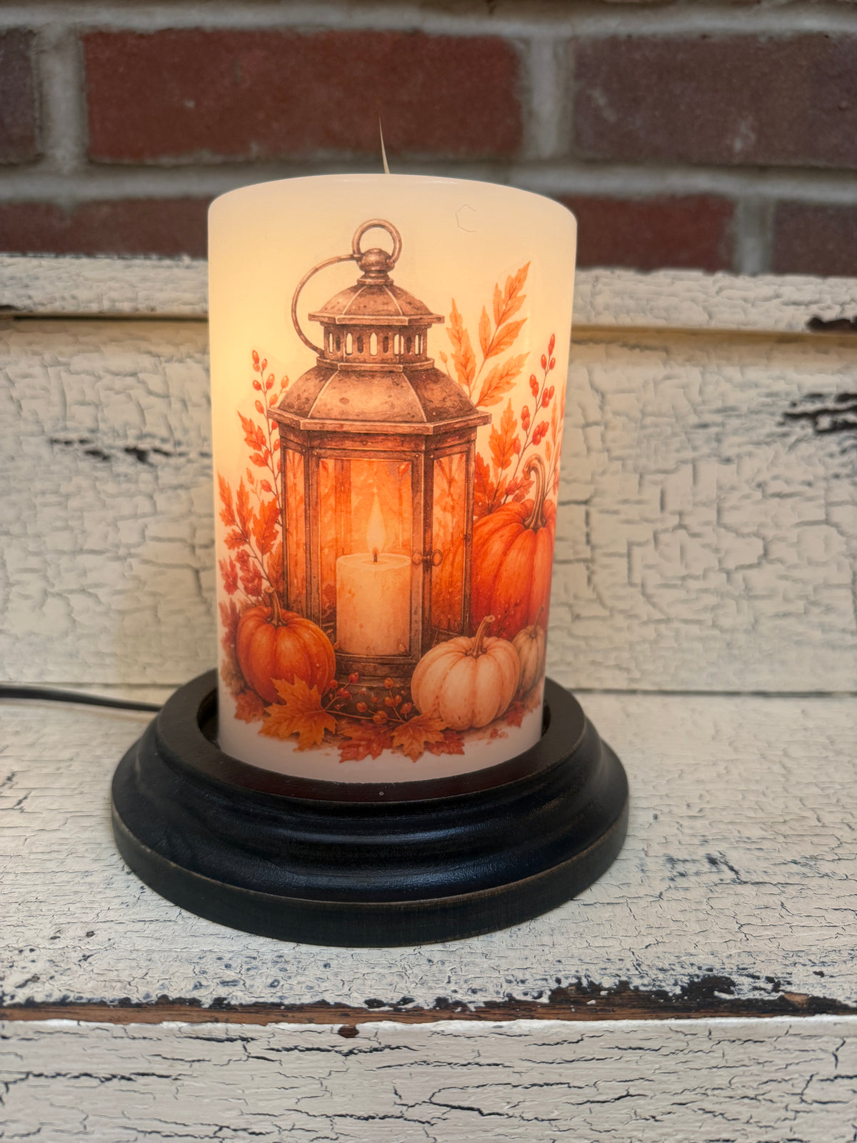 Lantern Harvest Candle Sleeve