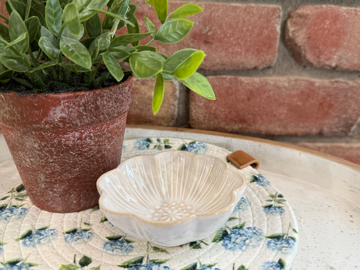 Flower Pattern Dish