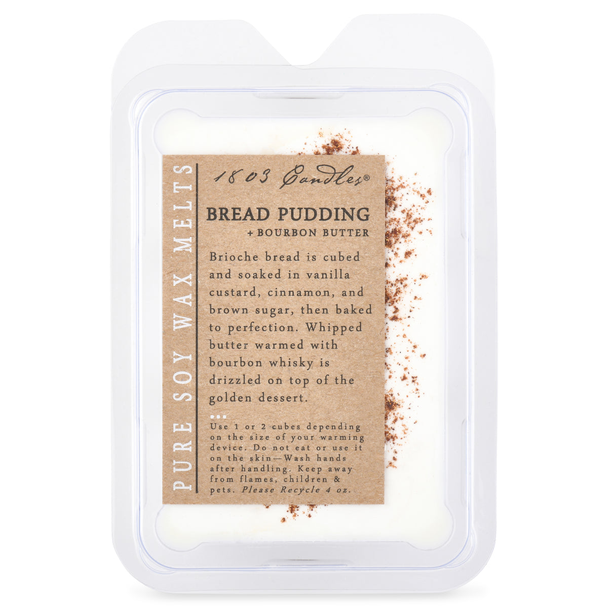 Bread Pudding + Bourbon Butter Soy Melt