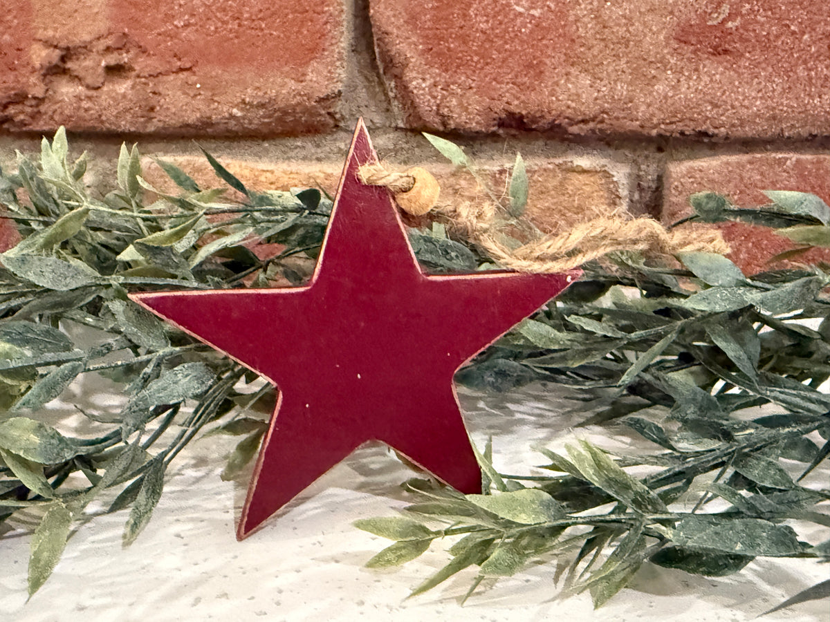 Americana Star Ornaments - 3 Styles