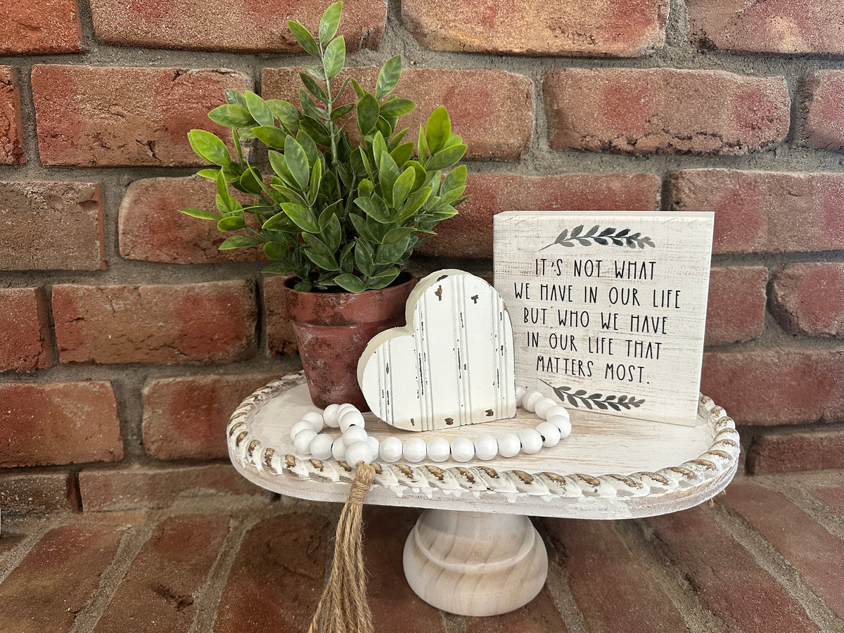 Winsome Pedestal 13” - Two Styles