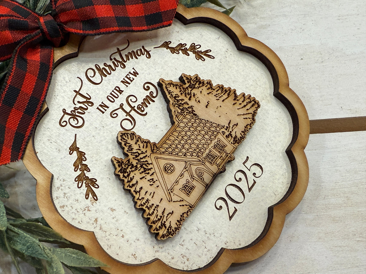Handmade New Home 2025 Ornament