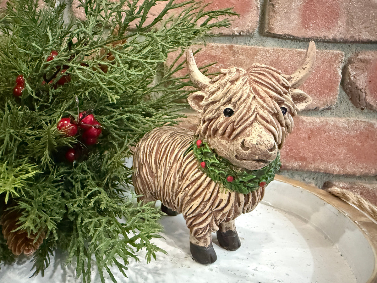 Holiday Highland Cow - 2 Styles