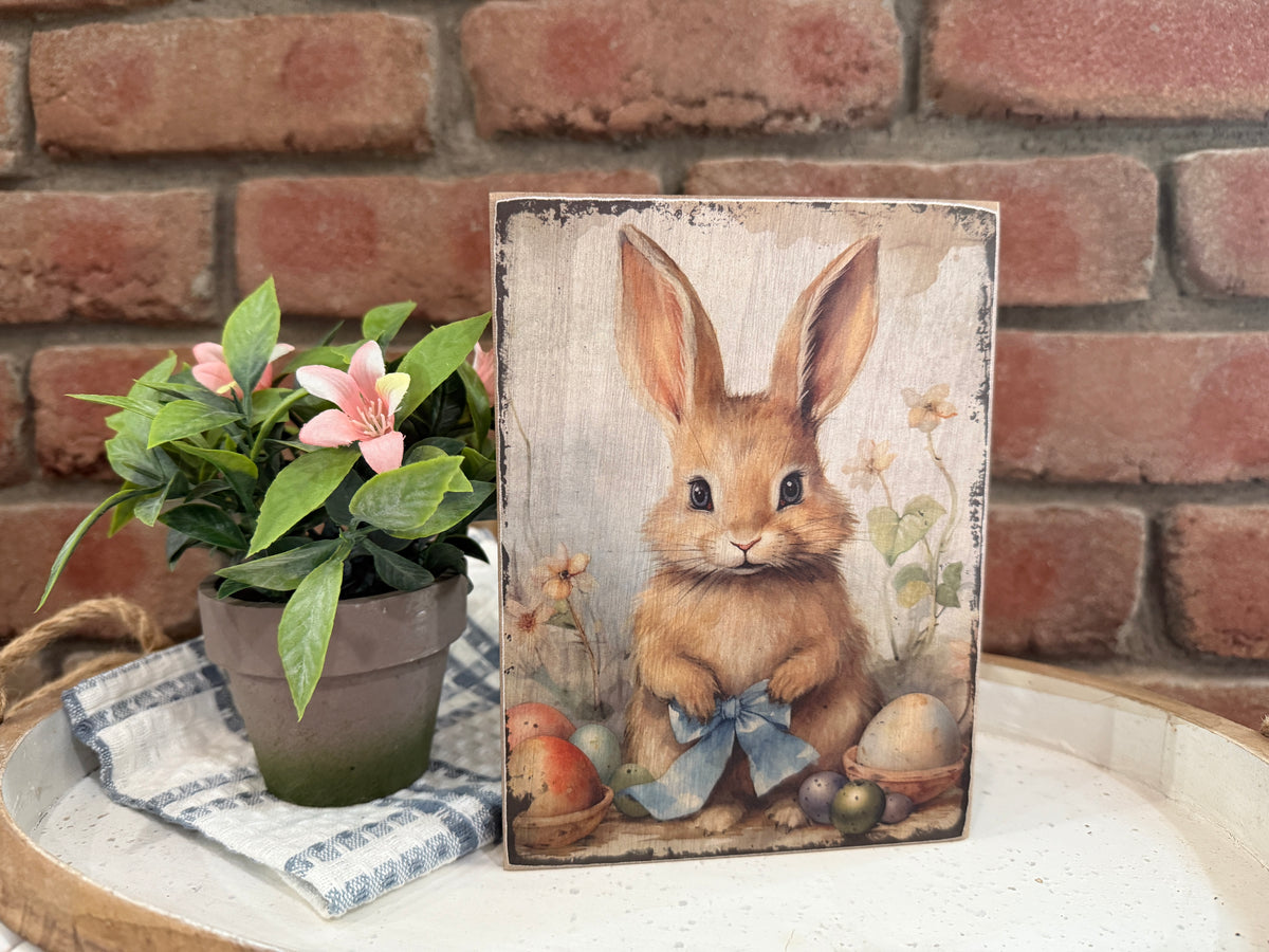 Bunny Wood Blocks - 3 Styles