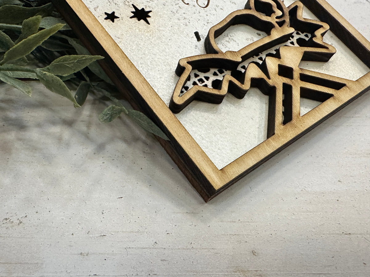 Handmade Silent Night Ornament