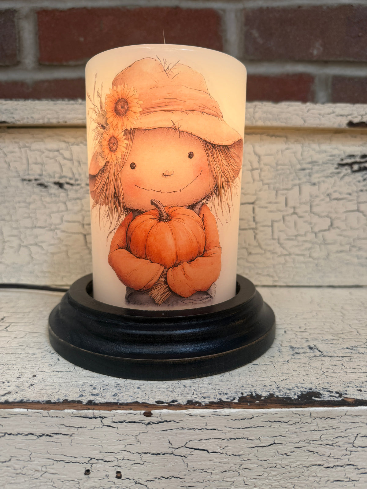 Maddie Scarecrow Candle Sleeve