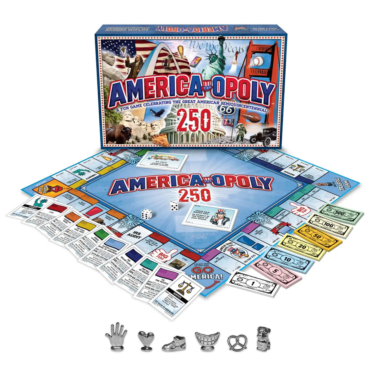 America-opoly 250 Edition Game