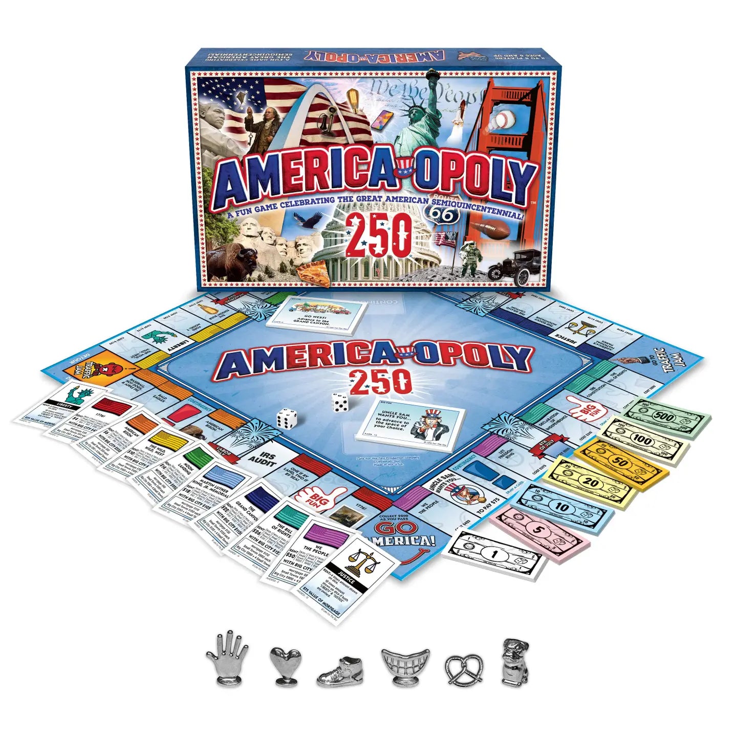 America-opoly 250 Edition Game