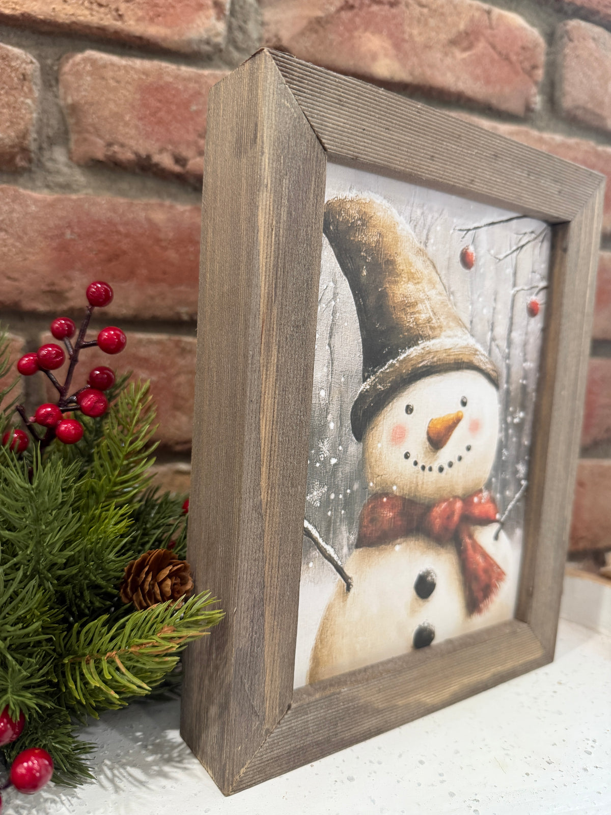 Chilly Man Framed Art