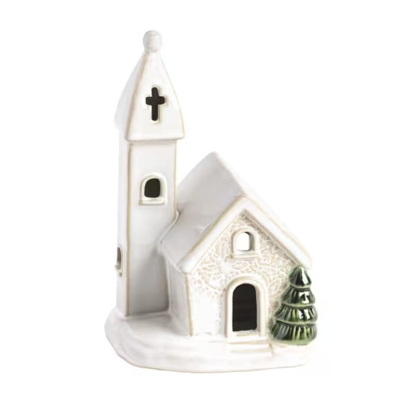 Christmas Tree Ceramic Church