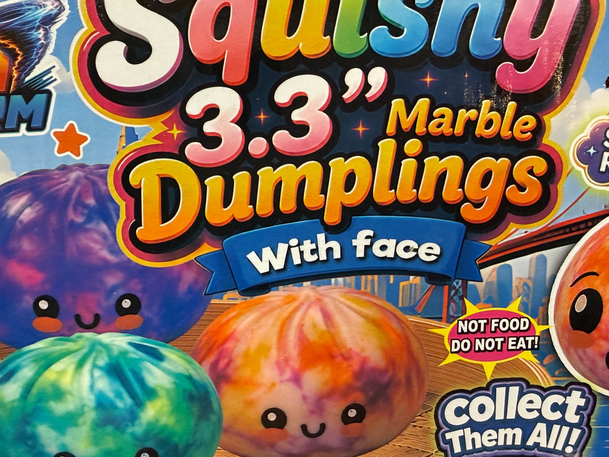 Fun Storm Marbled Squishy Dumpling
