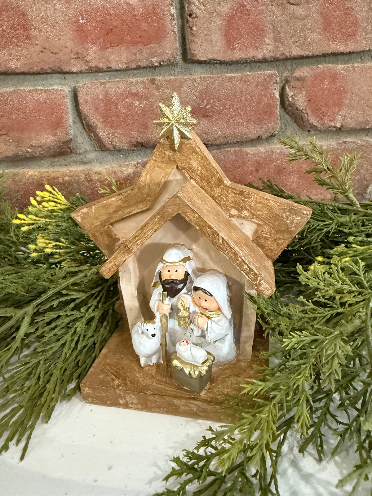 Star with Holy Family