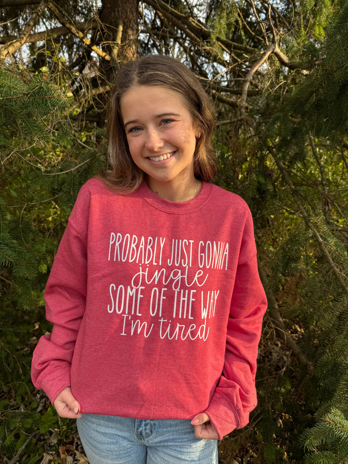 Jingle Some of the Way Graphic Sweatshirt