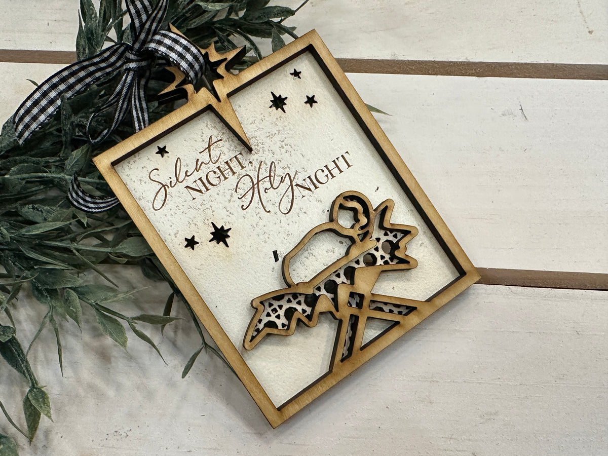 Handmade Silent Night Ornament
