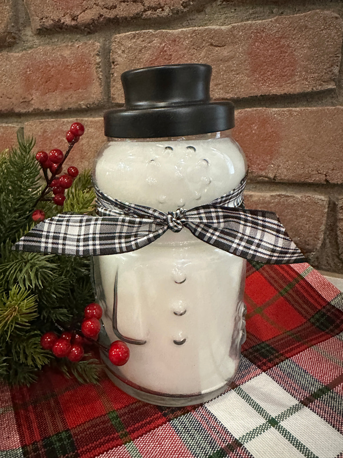 Snowman Candle - Two Sizes
