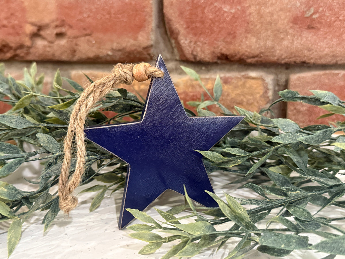 Americana Star Ornaments - 3 Styles