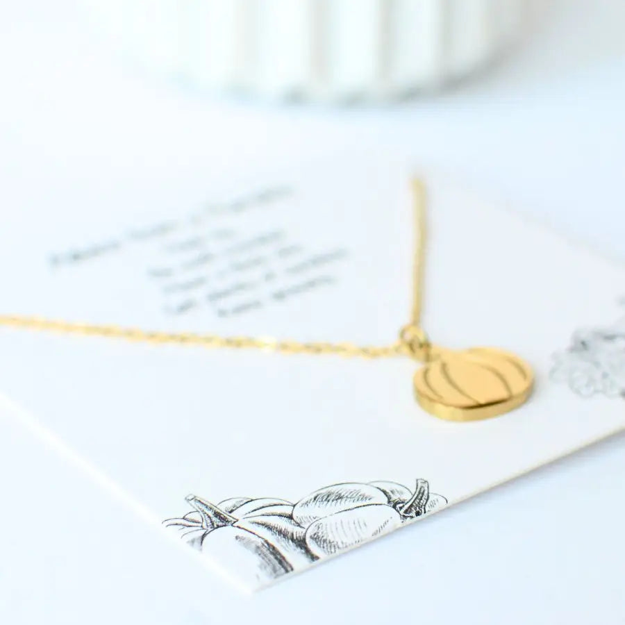 Pumpkin Necklace