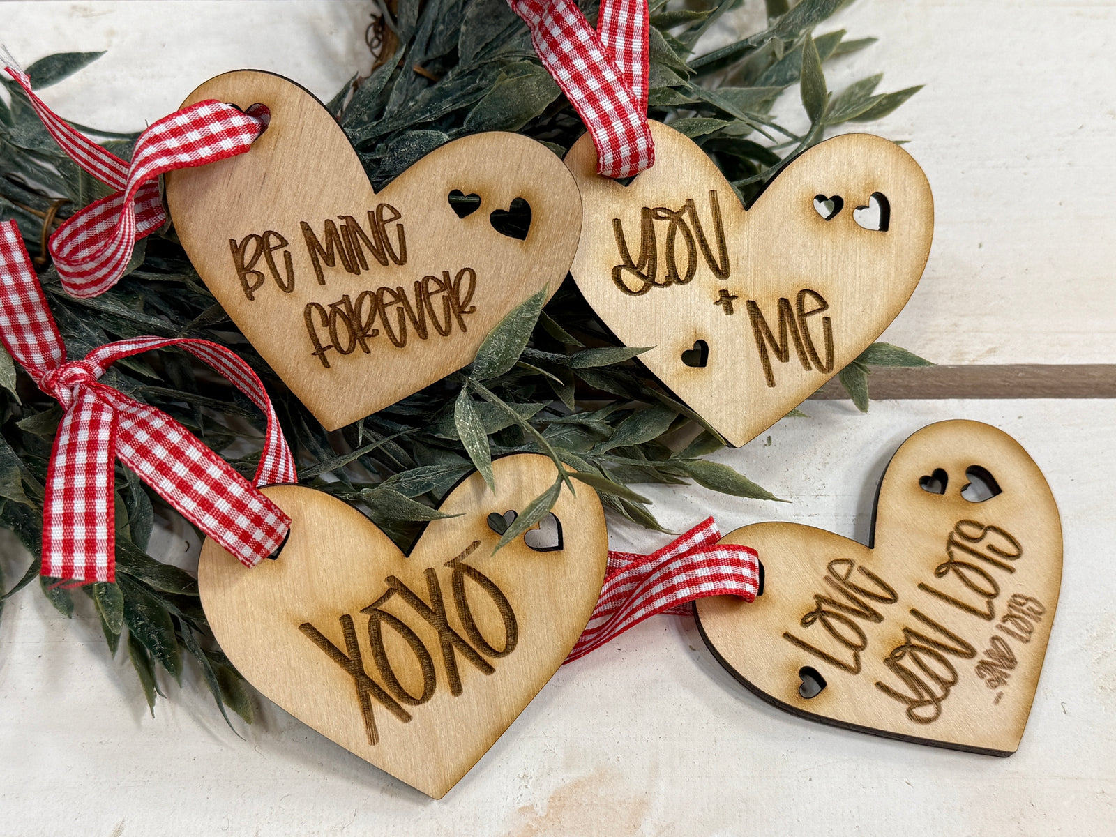 Handmade Mini Heart Ornament - 4 Styles