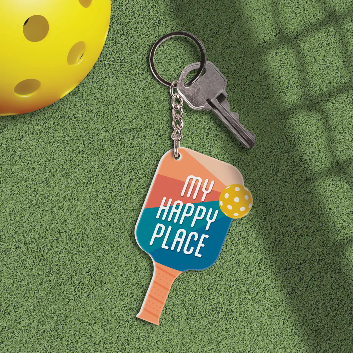Pickleball Key Chain